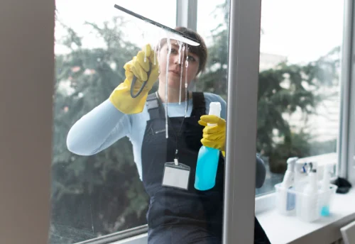 Nettoyage de vitres intérieures et extérieures à Saint-Varent